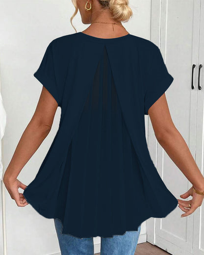 Enya | T-Shirt à Manches Courtes avec Dos Détail