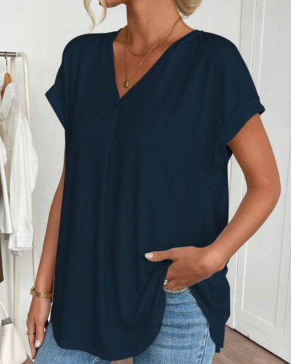 Enya | T-Shirt à Manches Courtes avec Dos Détail