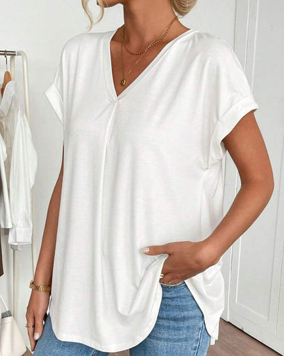 Enya | T-Shirt à Manches Courtes avec Dos Détail