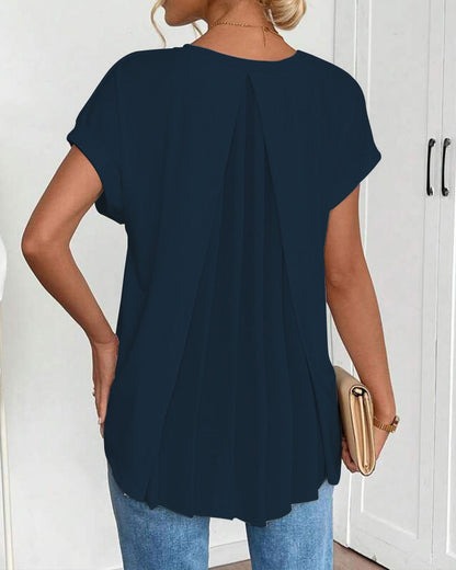 Enya | T-Shirt à Manches Courtes avec Dos Détail