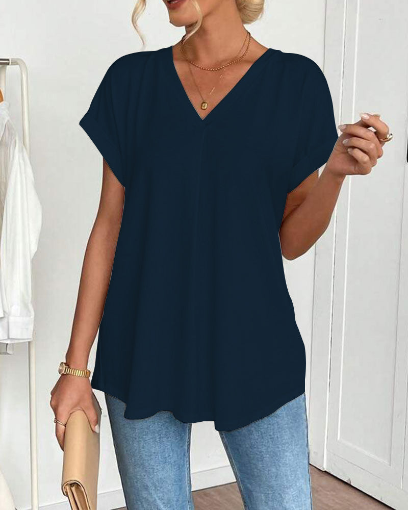 Enya | T-Shirt à Manches Courtes avec Dos Détail