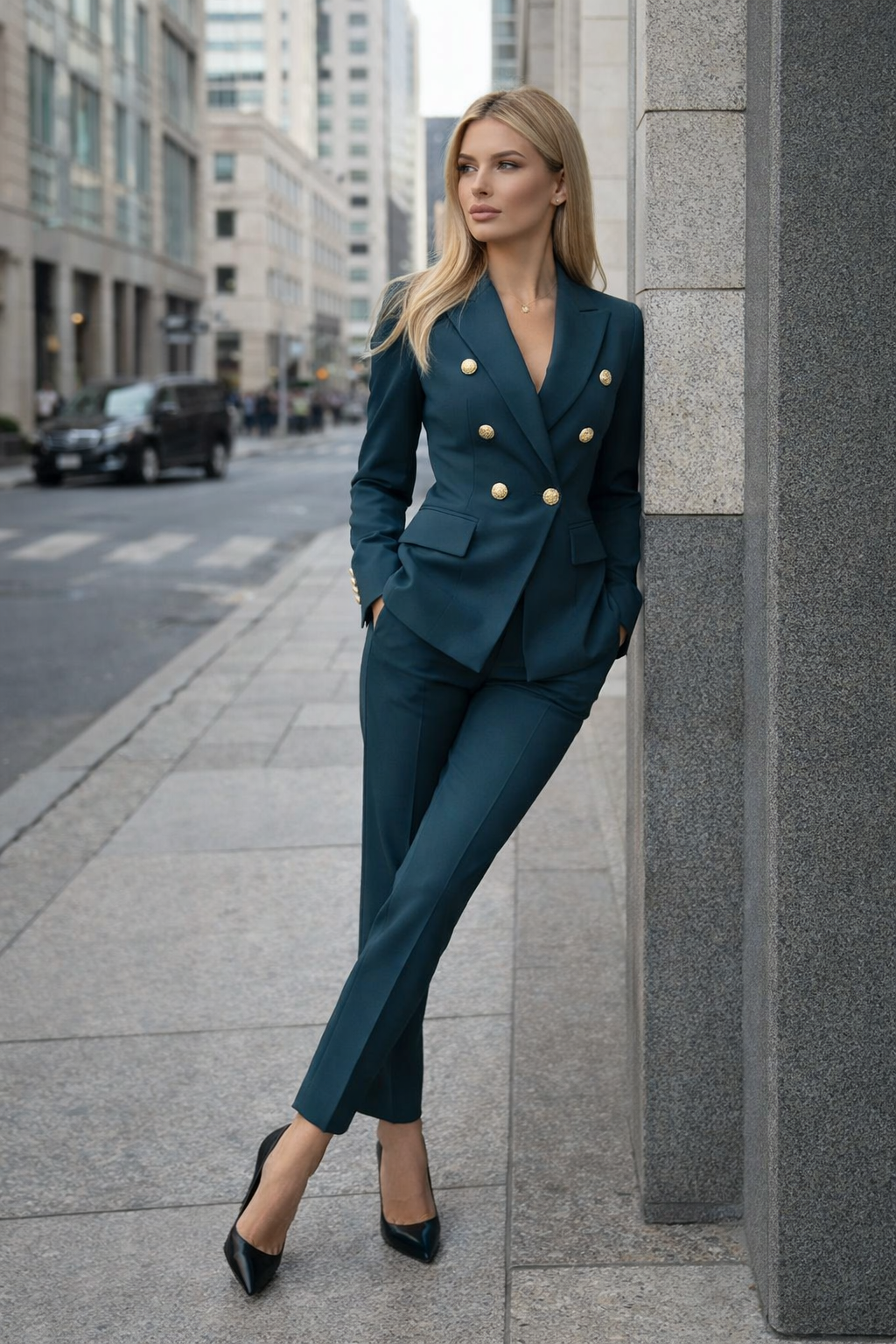 Ensemble « Enrica »(robe + pantalon)