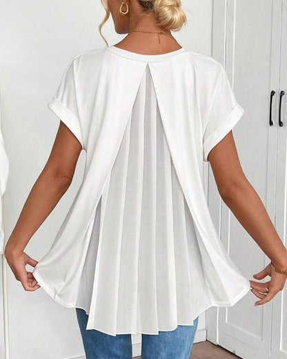 Enya | T-Shirt à Manches Courtes avec Dos Détail